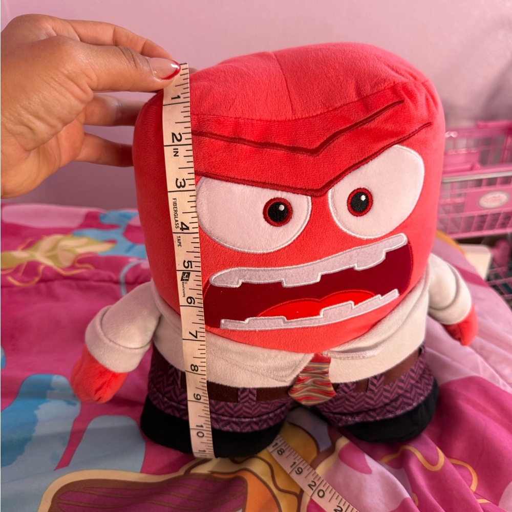 Disney Red and White Plush Stuffed Toy